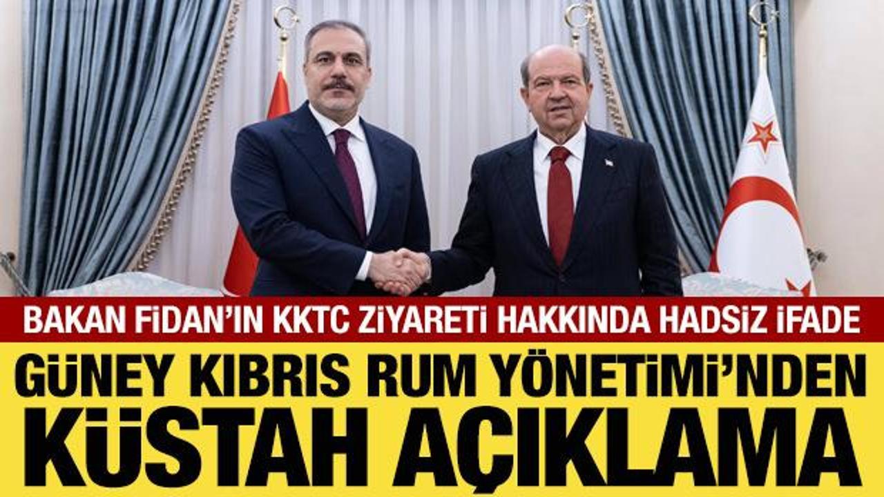  GKRY&rsquo;den Bakan Fidan&rsquo;ın KKTC ziyareti hakkında k&uuml;stah a&ccedil;ıklama