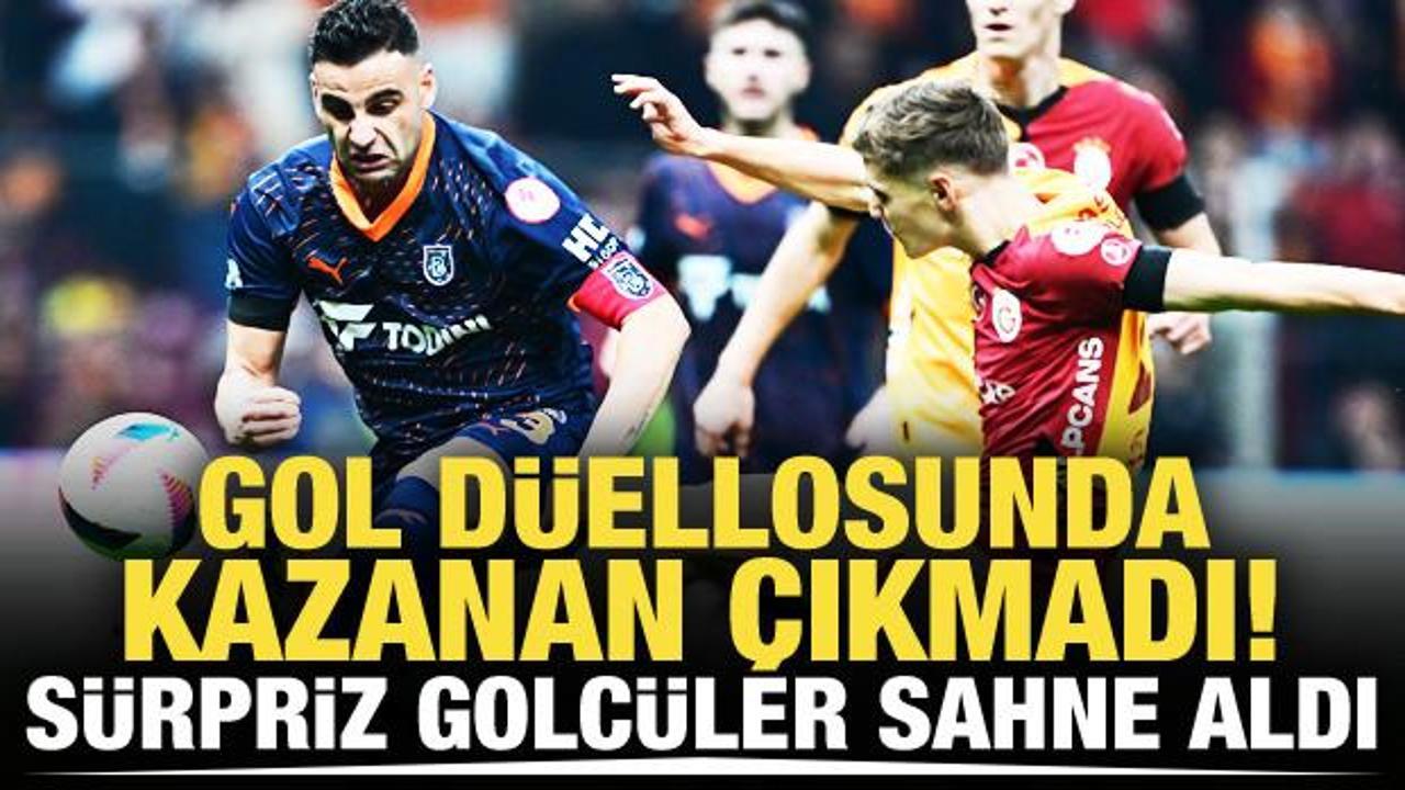 Gol düellosunda kazanan çıkmadı! Aslan kupada Başakşehir'e takıldı