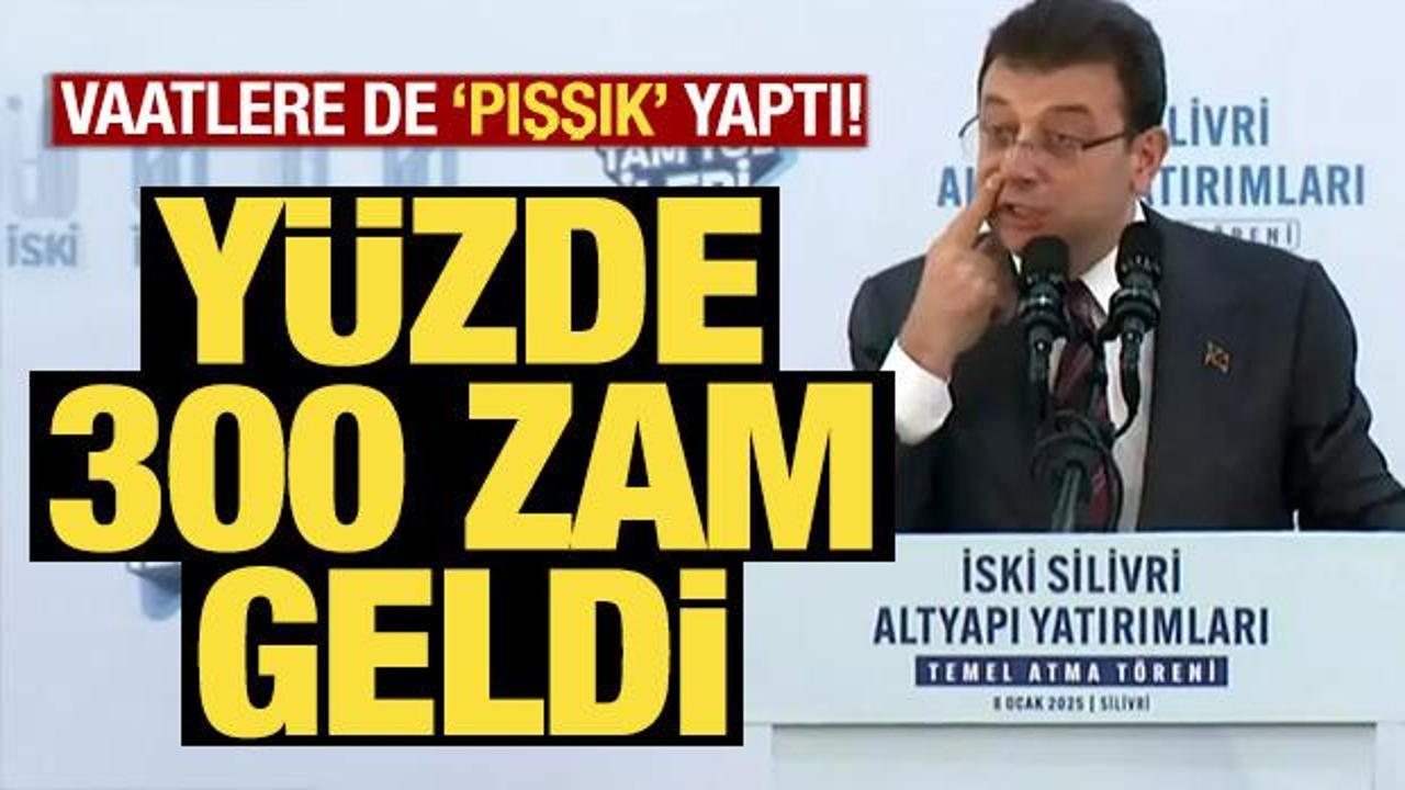 İmamoğlu vaatlere de 'pışşık' yaptı! 2 bin kaleme y&uuml;zde 650 zam