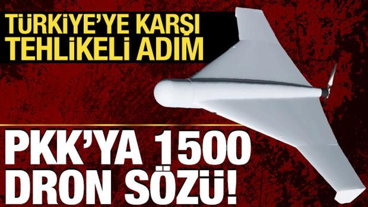 İran'dan T&uuml;rkiye'ye karşı tehlikeli adım: PKK'ya 1500 dron s&ouml;z&uuml;