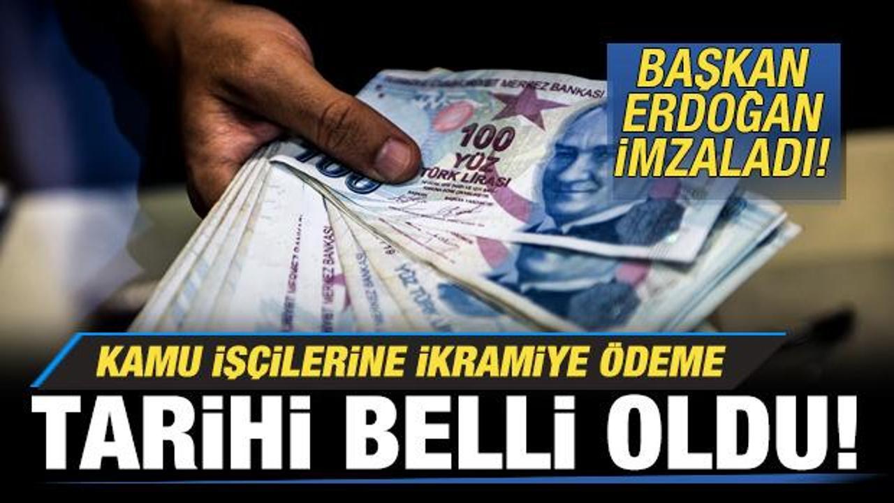 Kamu iş&ccedil;ilerine 2025 yılı ikramiye &ouml;deme tarihleri belli oldu