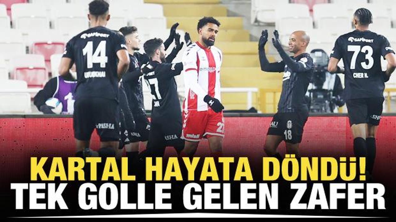 Kartal Türkiye Kupası’nda nefes aldı! Tek golle gelen zafer