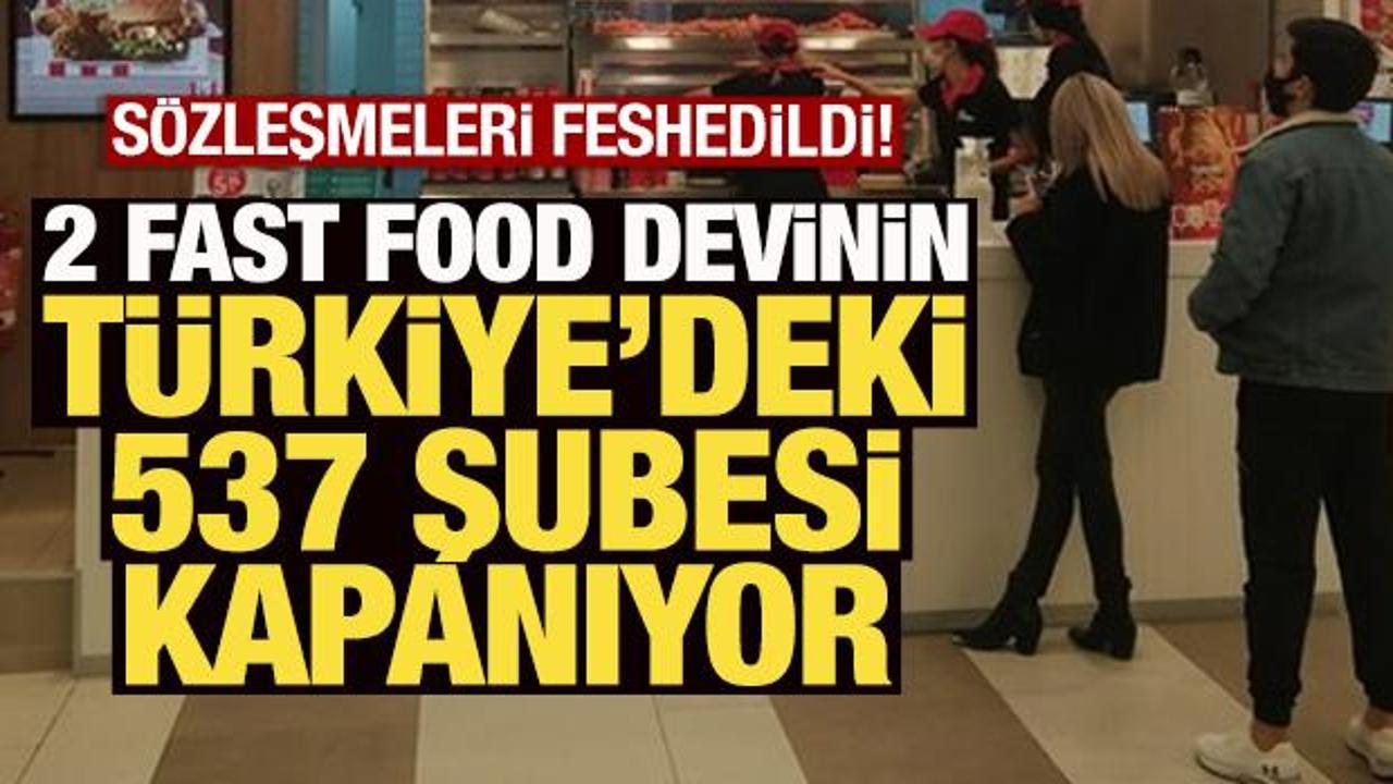 KFC ve Pizza Hut'ın s&ouml;zleşmesi feshedildi! T&uuml;rkiye'de 537 şube kapanabilir