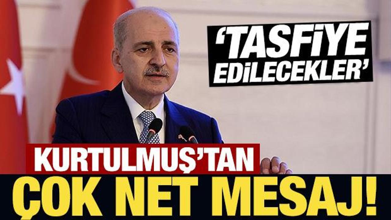 Kurtulmuş'tan 'İmralı süreci' açıklaması: PKK tasfiye edilecek!