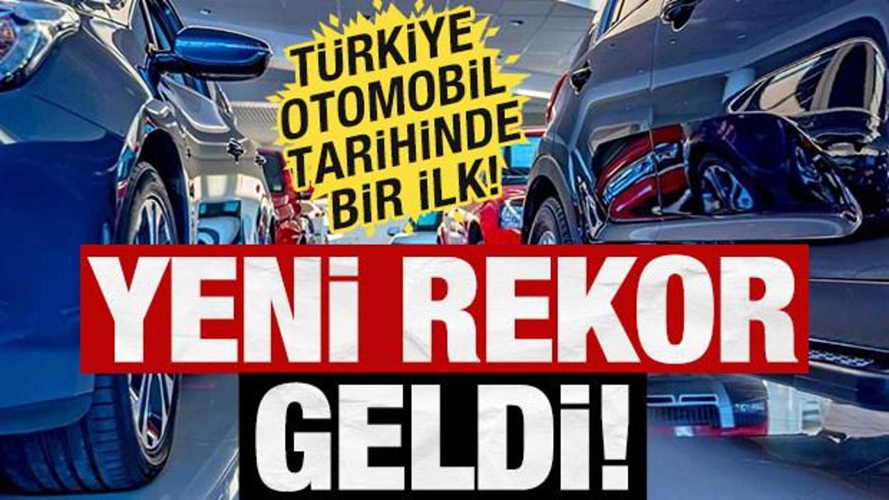 Otomotiv 2024'&uuml; rekorla kapattı