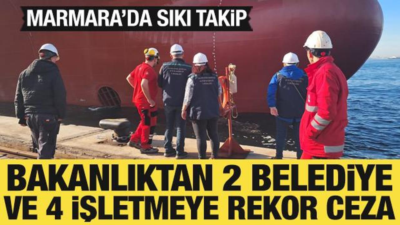 Tekirdağ ve Balıkesir belediyelerine 10 milyon liralık ceza