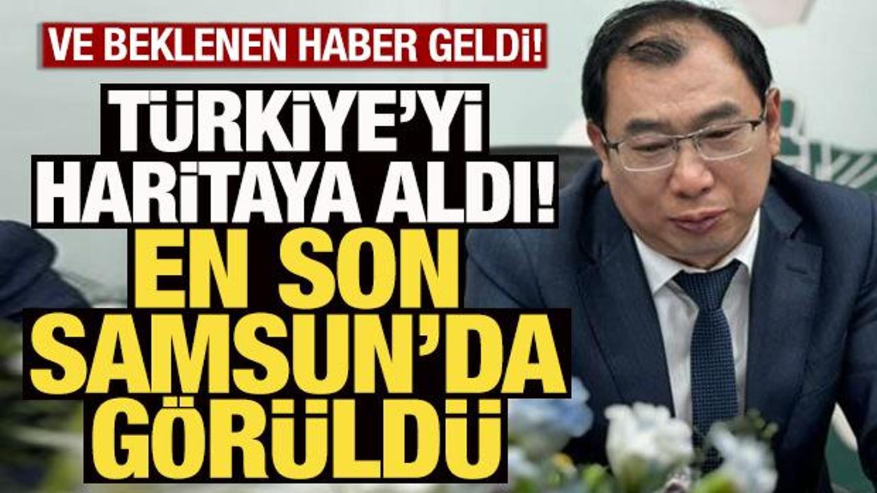 T&uuml;rkiye'yi haritaya aldı, en son Samsun'da g&ouml;r&uuml;ld&uuml;! &Ccedil;inli deve onay &ccedil;ıktı