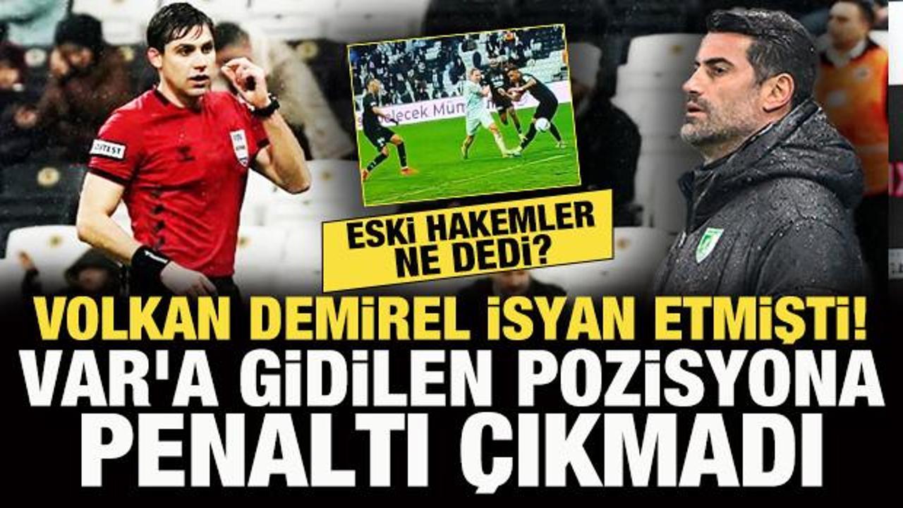 Volkan Demirel isyan etmişti! VAR'a gidilen pozisyona penaltı çıkmadı