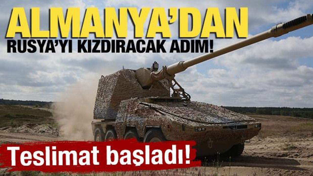 Almanya'dan Rusya'yı kızdıracak adım! Teslimat başladı
