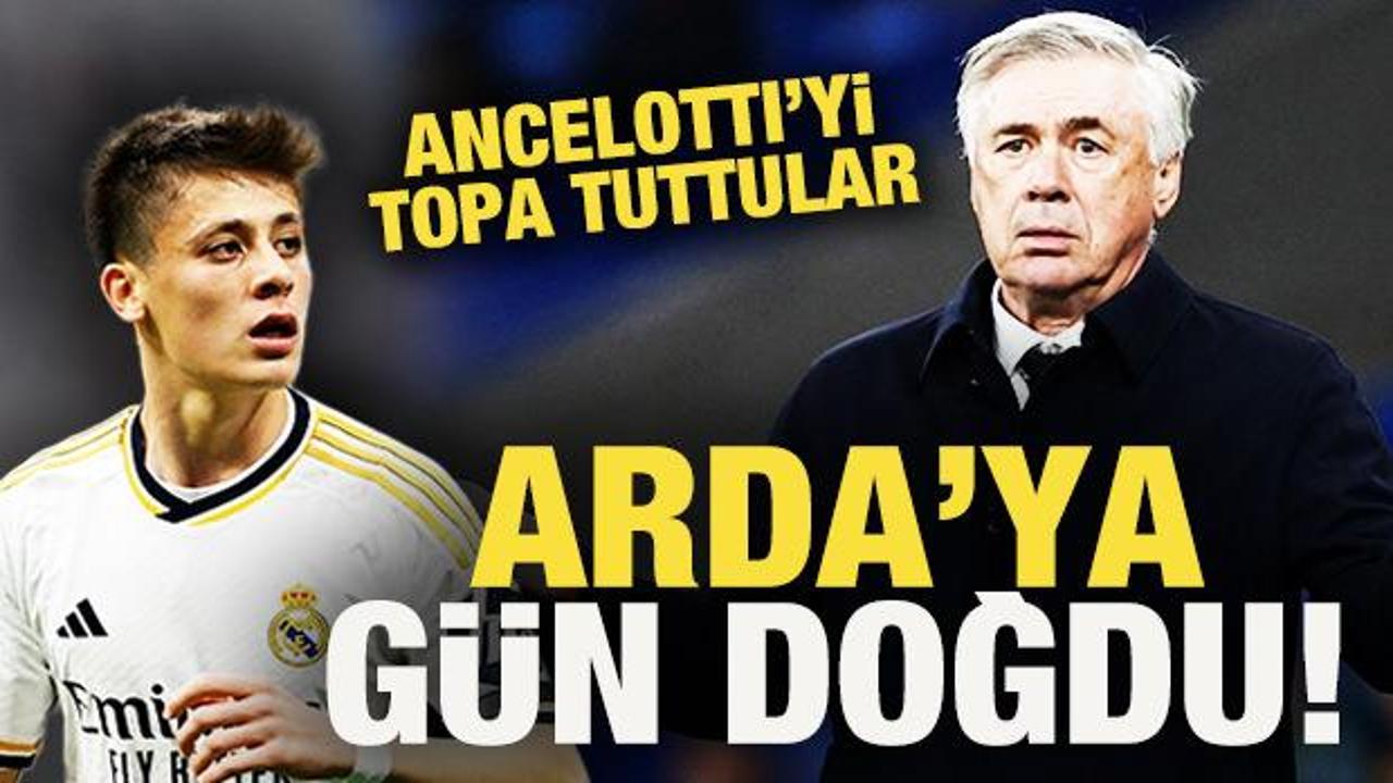 Ancelotti'yi topa tuttular! Arda G&uuml;ler'e g&uuml;n doğdu