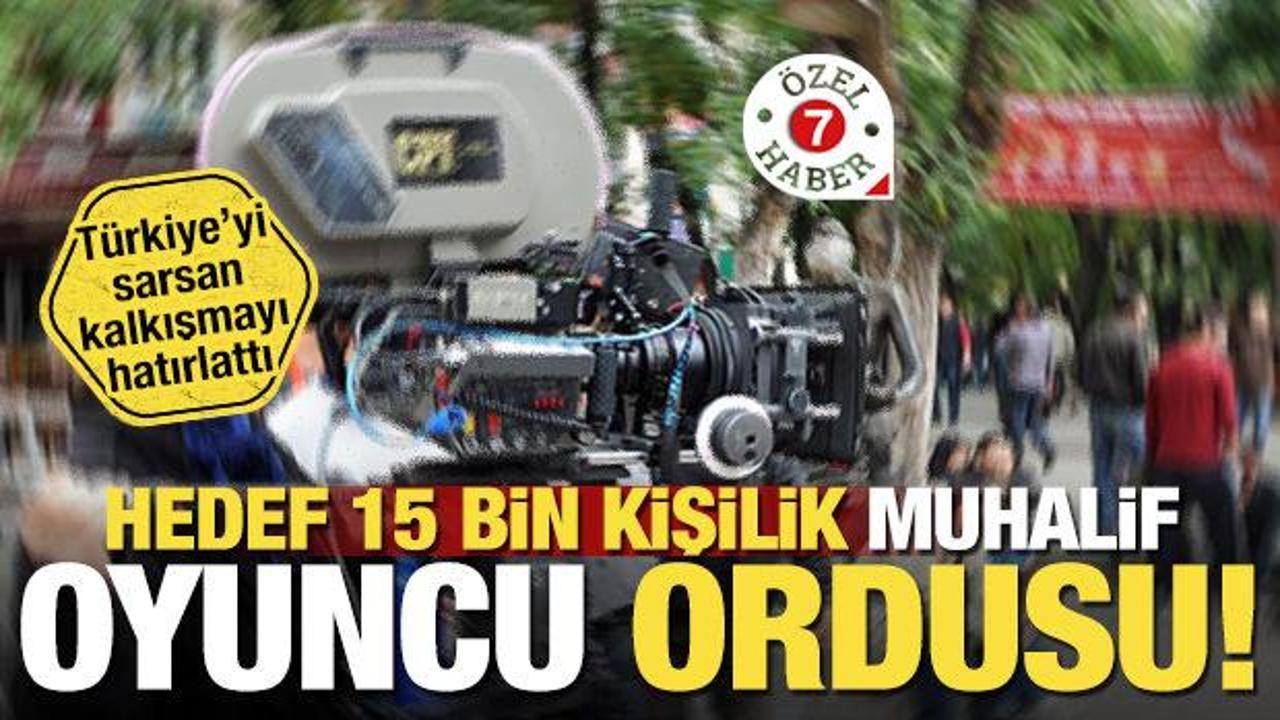 Dizi-film sektörünün duayeni Nazif Tunç: Hedef 15 bin kişilik muhalif oyuncu ordusuydu!