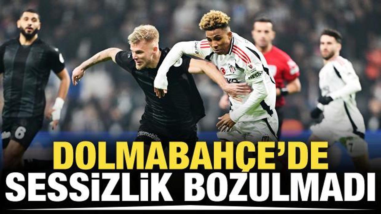 Dolmabahçe’de sessiz gece!