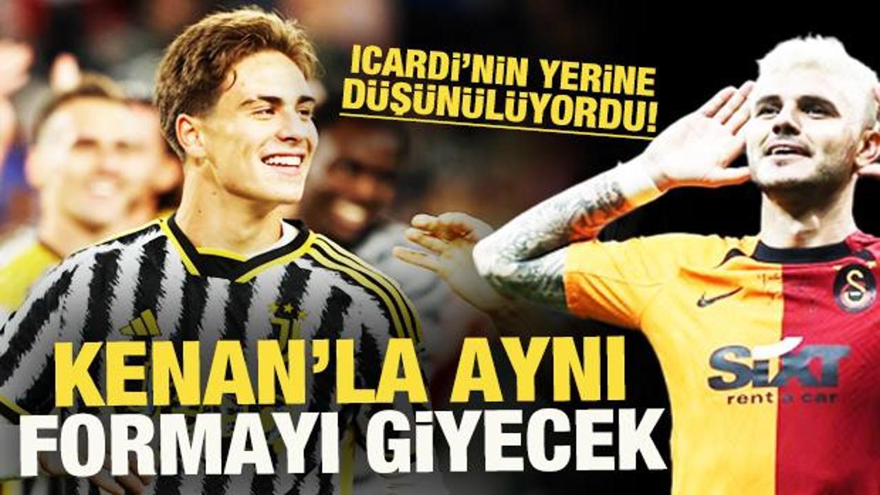 Galatasaray Icardi'nin yerine d&uuml;ş&uuml;n&uuml;yordu! Kenan Yıldız'la takım arkadaşı olacak