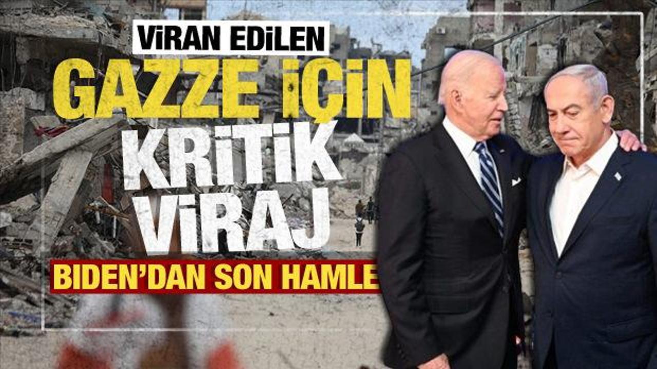 Gazze'de ateşkes olacak mı? Biden ve Netanyahu'dan kritik g&ouml;r&uuml;şme