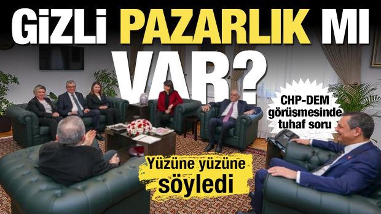 İmralı heyeti Özel'in yüzüne açık açık söylemiş... 'Gizli pazarlık mı var?'