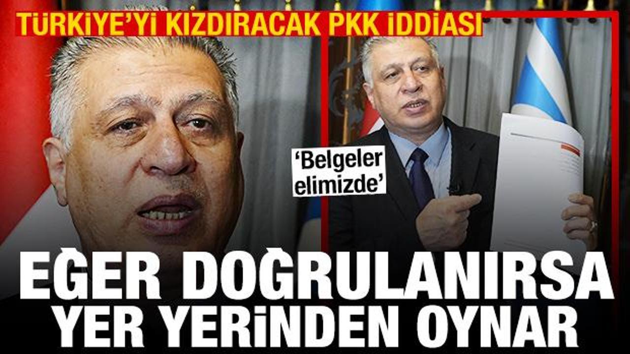 "Irak y&ouml;netimi PKK'lılara kimlik ve pasaport verdi" iddiası