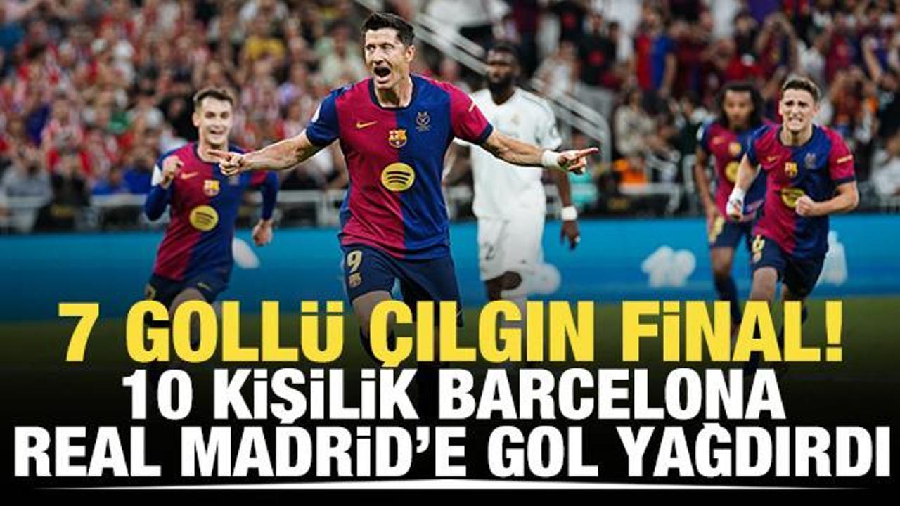 İspanya S&uuml;per Kupası Barcelona'nın!