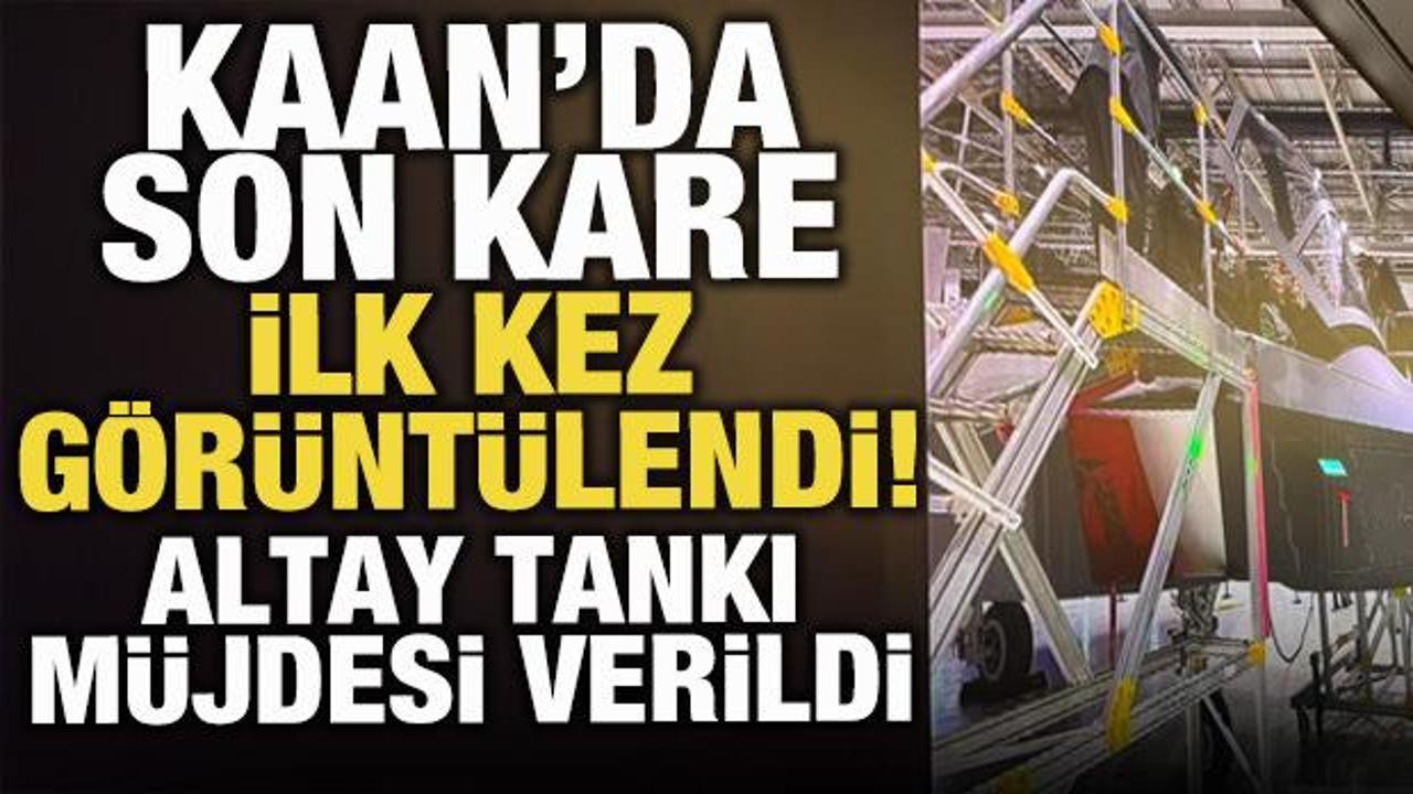 KAAN savaş uçağının ikinci prototipi, ilk kez görüntülendi