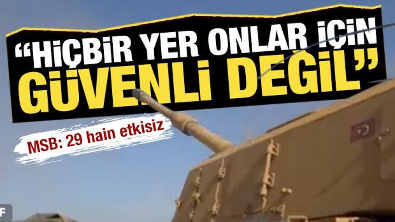 Son dakika! Saldırı hazırlığındaki 29 terörist etkisiz hale getirildi
