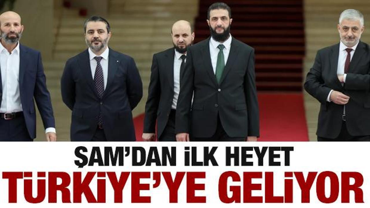 Suriye'den Türkiye'ye ilk üst düzey ziyaret! 