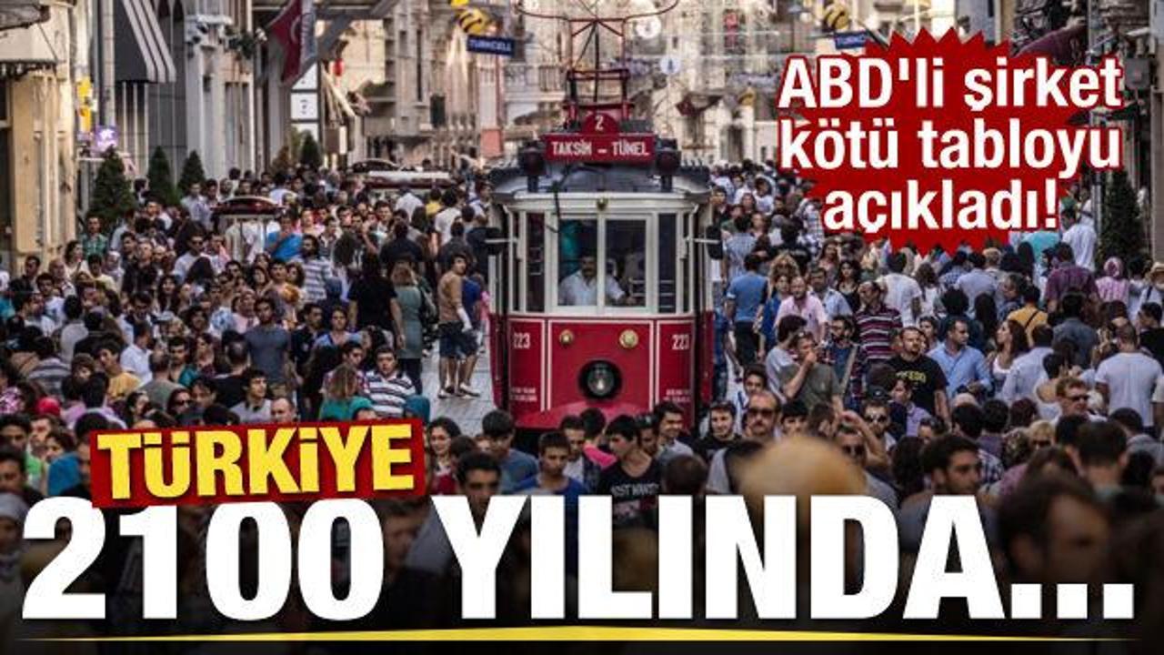 ABD'li şirket k&ouml;t&uuml; tabloyu a&ccedil;ıkladı! 2100 yılında T&uuml;rkiye...