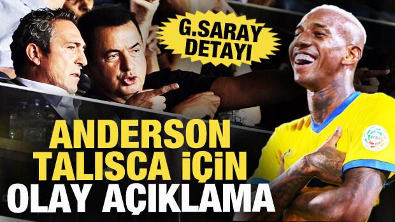 Acun Ilıcalı'dan olay a&ccedil;ıklama! Galatasaray Talisca i&ccedil;in devreye girmiş
