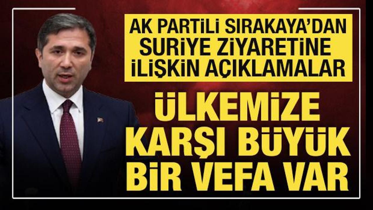 AK Partili Zafer Sırakaya'dan Başkent Kulisi'nde &ouml;nemli a&ccedil;ıklamalar
