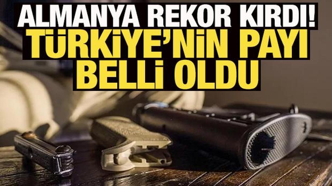 Almanya silah satış rekoru kırdı, T&uuml;rkiye'nin payı belli oldu!