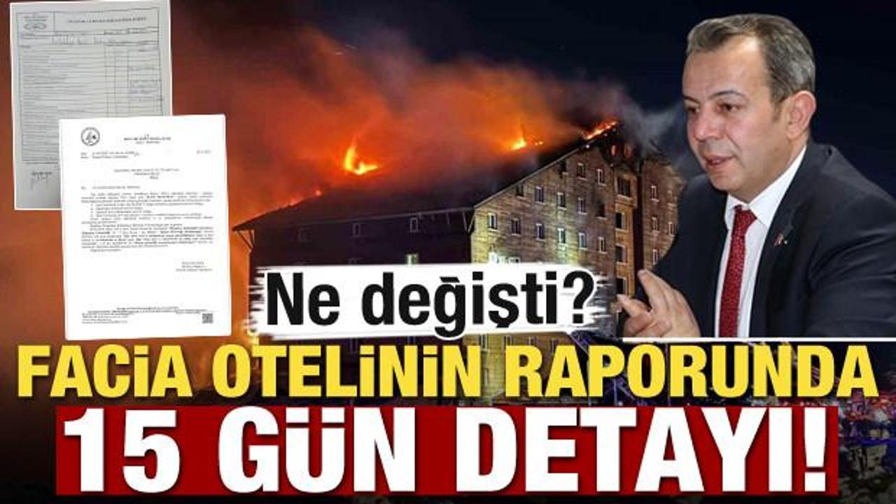 Bolu Belediyesi Grand Kartal Otel'e 19 gün önce yangın uygunluk raporu vermiş!