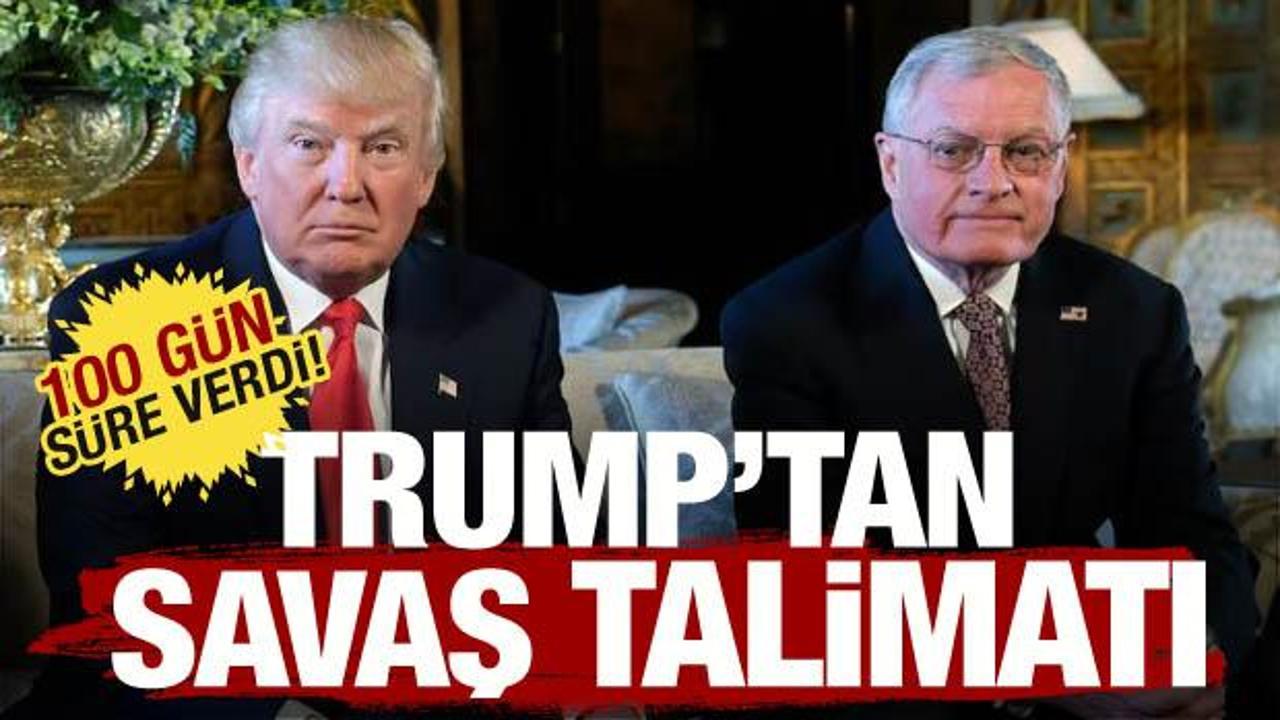 Donald Trump'tan Ukrayna için kritik emir! 100 gün süre verildi