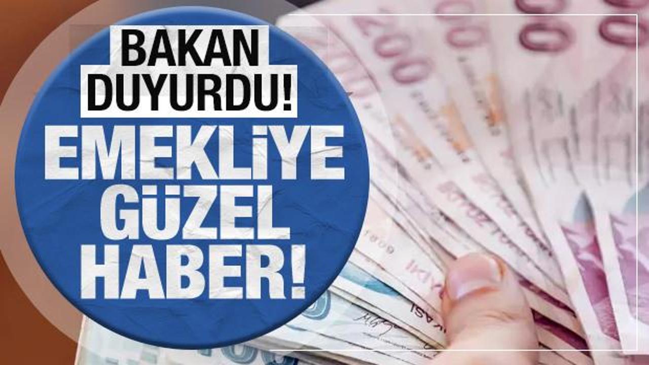 Emeklilere güzel haber! Bakan Işıkhan duyurdu: Zam farkları bugün hesaba yatıyor