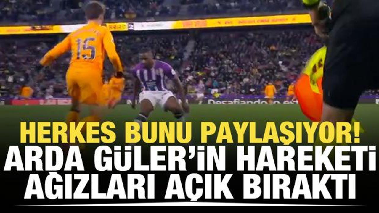 Herkes bunu paylaşıyor! Arda Güler'in hareketi ağızları açık bıraktı