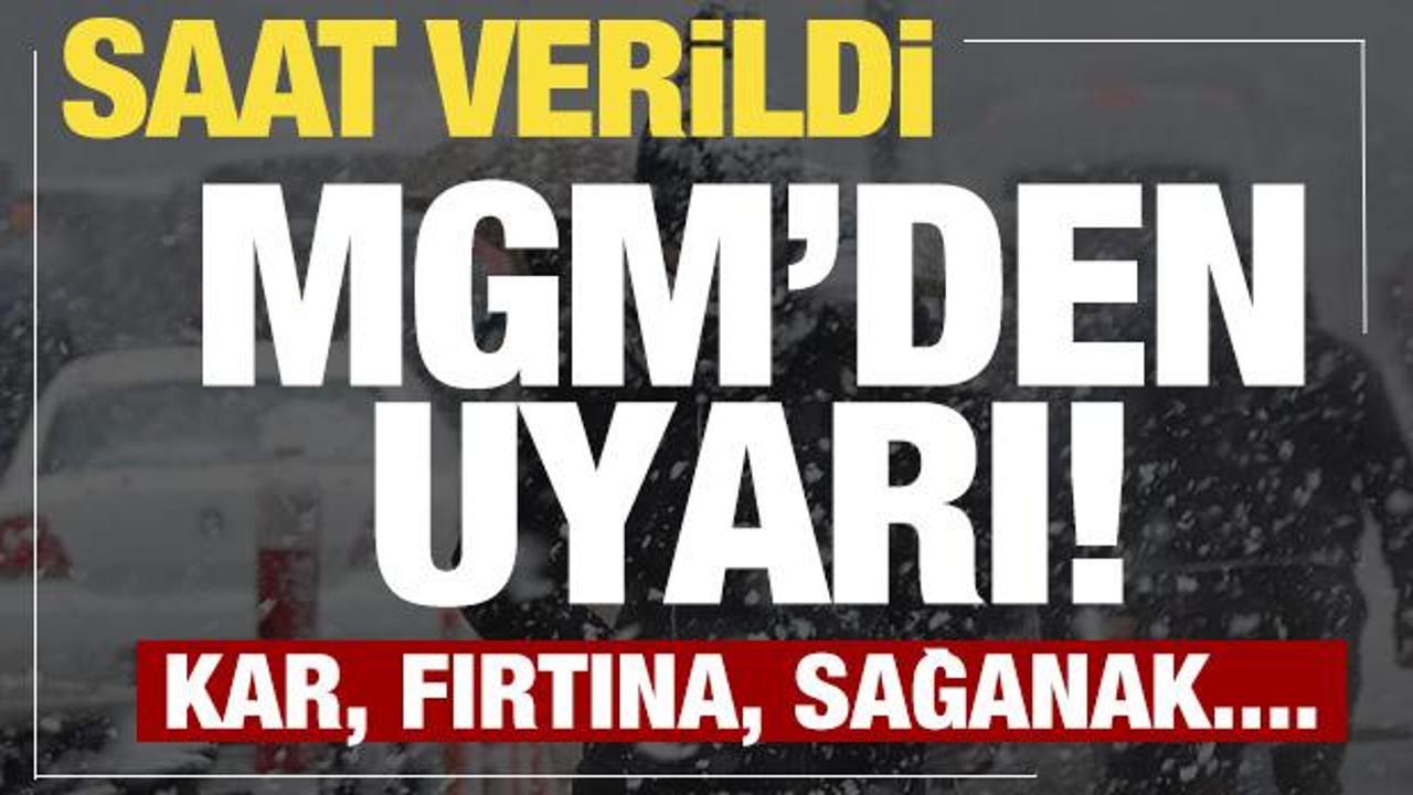 Meteoroloji'den İstanbul'a uyarı! Bir&ccedil;ok b&ouml;lgede kar yağışı bekleniyor