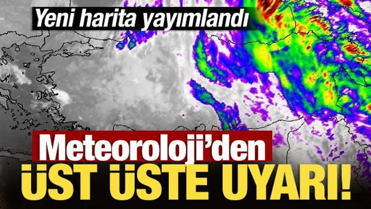 Meteoroloji'den üst üste uyarı: Yağış ve soğuk hava etkili olacak!