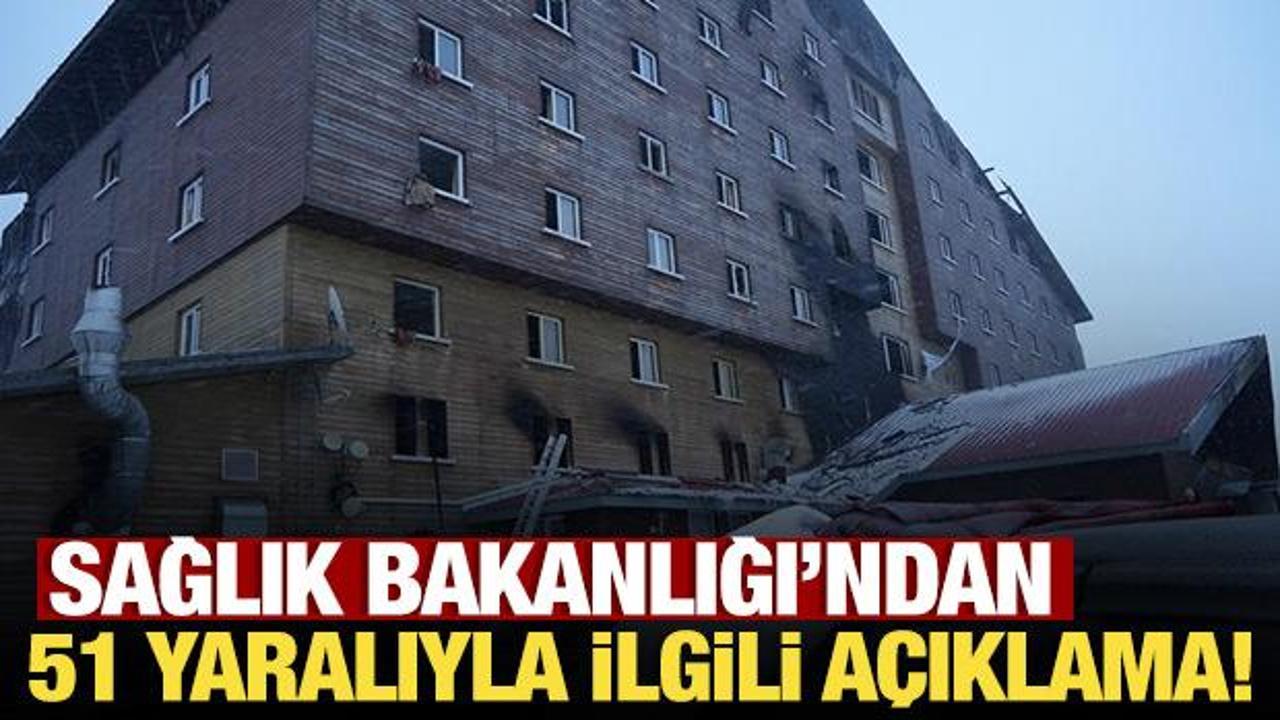 Sağlık Bakanlığı'ndan 51 yaralıyla ilgili a&ccedil;ıklama!