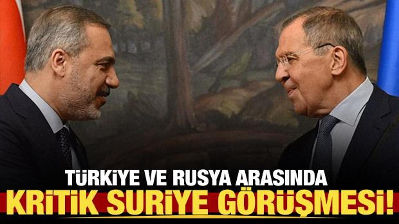 Son dakika haberi: T&uuml;rkiye ve Rusya arasında kritik 'Suriye' g&ouml;r&uuml;şmesi!
