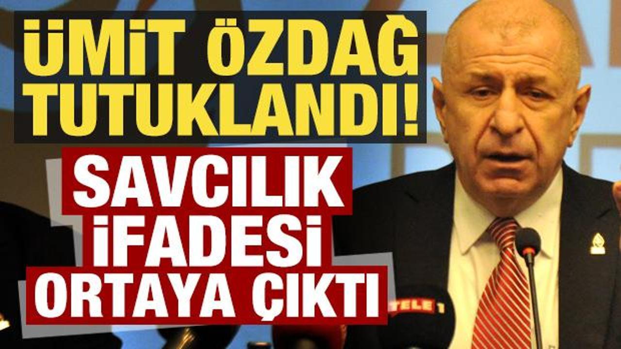 Son dakika haberi: &Uuml;mit &Ouml;zdağ tutuklandı! Savcılıktaki ifadesi ortaya &ccedil;ıktı