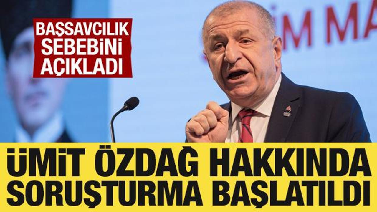 Son dakika: &Uuml;mit &Ouml;zdağ hakkında soruşturma başlatıldı!