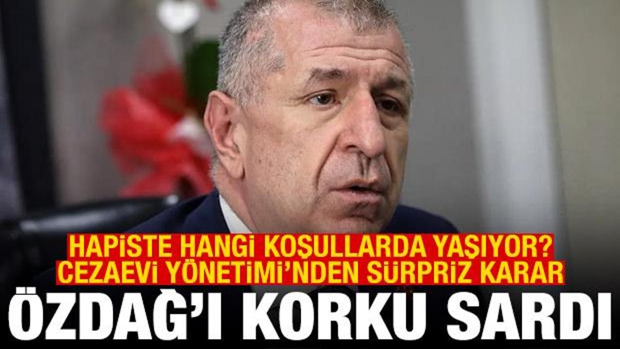 &Uuml;mit &Ouml;zdağ'ın suikast endişesi! Cezaevi Y&ouml;netimi'nden iki kritik &ouml;nlem