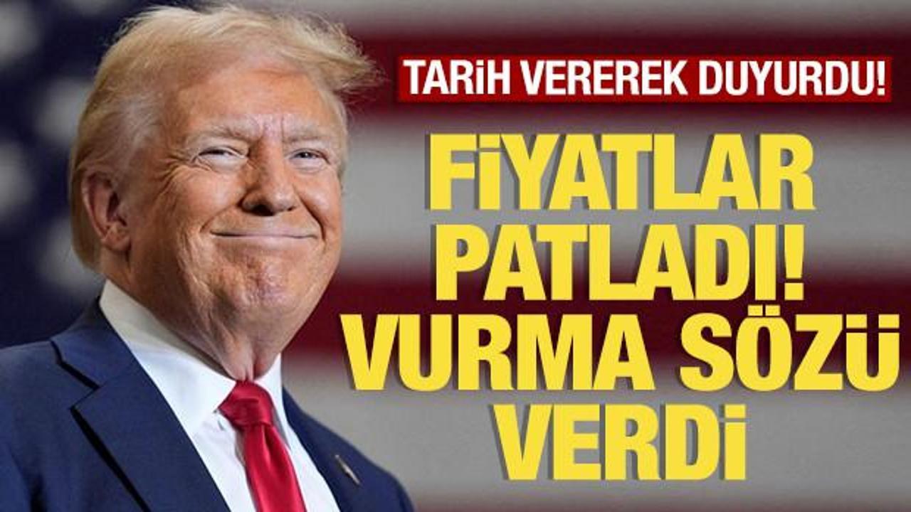 Yönetim değişti altın fiyatları patladı! 'Trump 'vurma sözü' verdi'