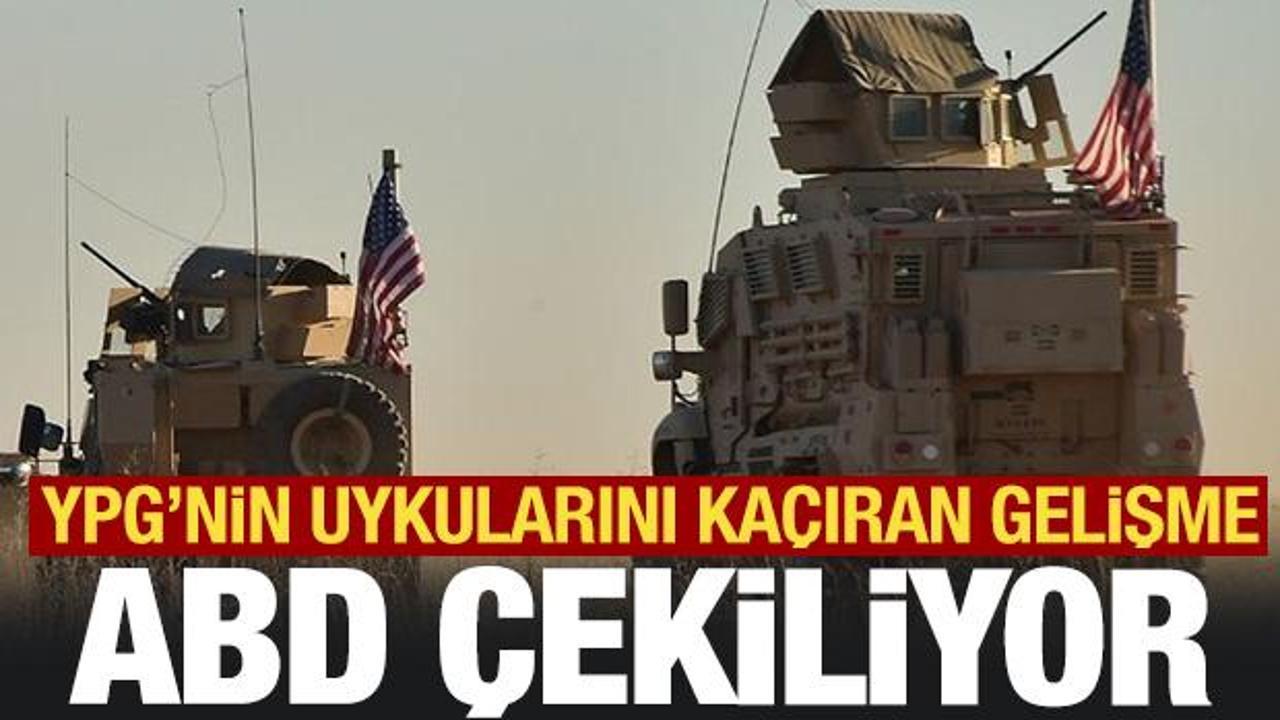 YPG'nin korktuğu başına geliyor! ABD'den &ccedil;ekilme kararı