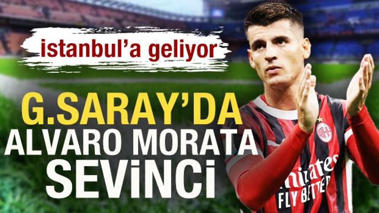 Alvaro Morata, Galatasaray için İstanbul'a geliyor