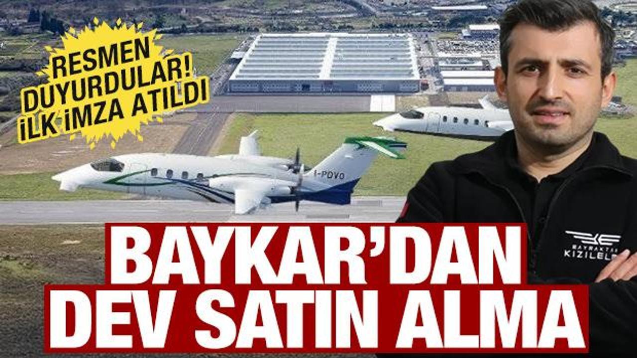 Baykar, Piaggio&rsquo;yu almak i&ccedil;in &ouml;n anlaşmayı imzaladı