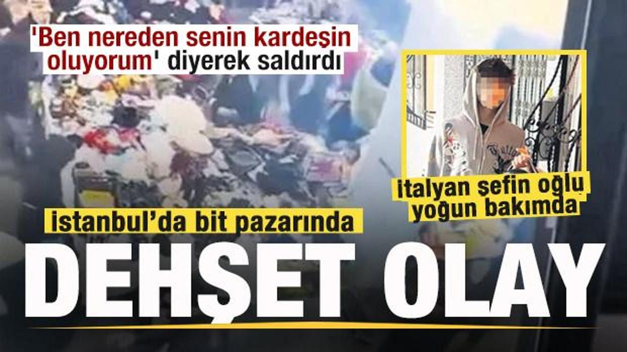 Bit pazarında dehşet! İtalyan şefin oğlu yaşam mücadelesi veriyor