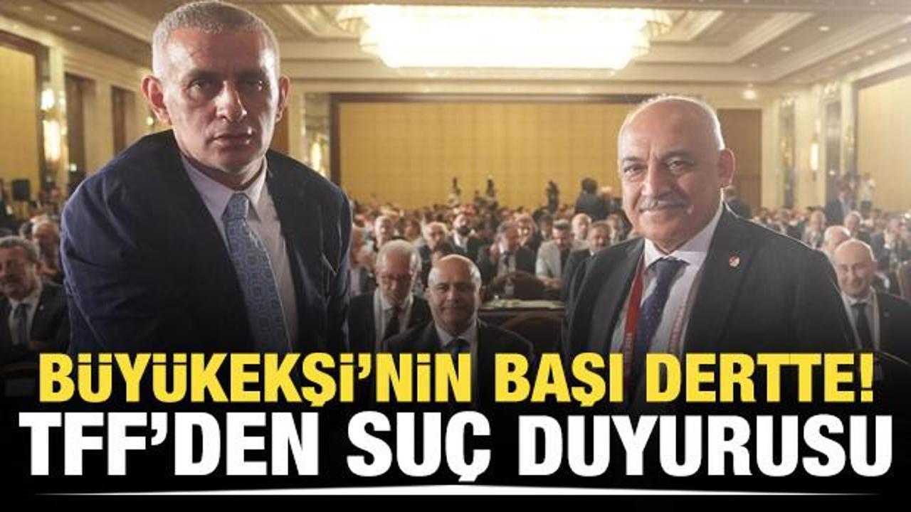 B&uuml;y&uuml;kekşi'nin başı dertte! TFF su&ccedil; duyurusunda bulunacak