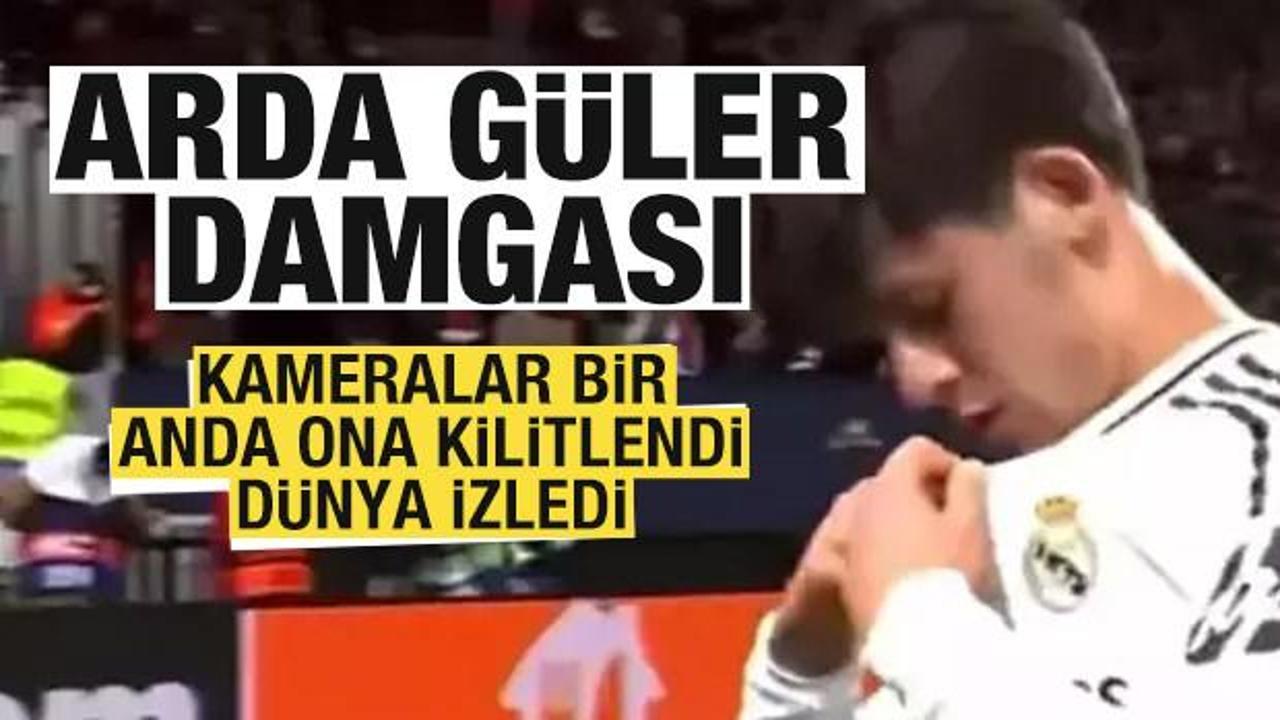 Dev düelloda Arda Güler'den alkış alan hareket! Kameralar bir anda ona kilitlendi