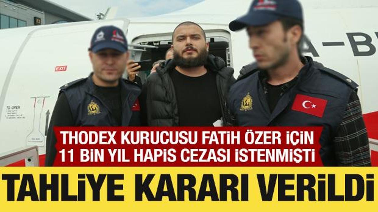Faruk Fatih &Ouml;zer'in &ouml;rg&uuml;t kurmakla su&ccedil;landığı davada tahliye kararı