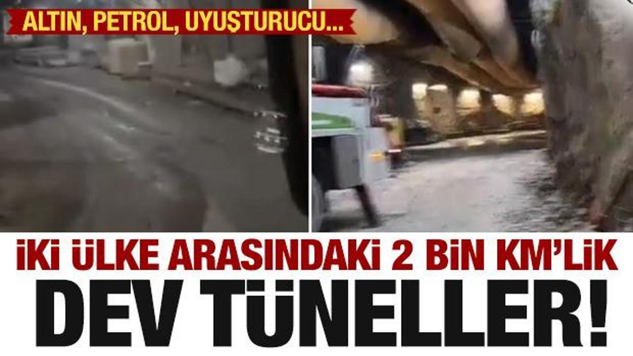 İki ülke arasında dev tüneller! 2 bin kilometreyi buluyor! Sınırı kalbura çevirdiler