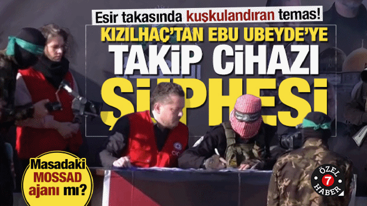 MOSSAD Ebu Ubeyde’ye takip cihazı mı yerleştirdi? Esir takasında şüphe uyandıran temas