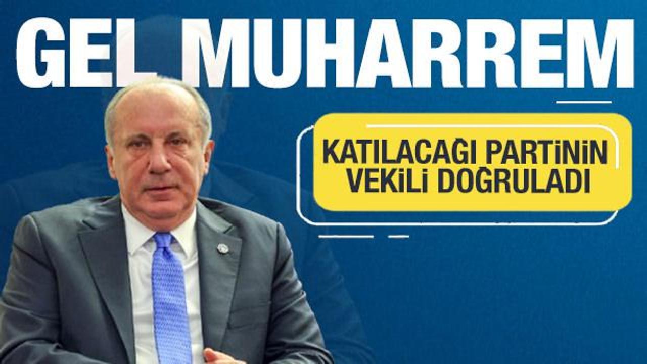 Muharrem İnce CHP'ye d&ouml;n&uuml;yor! CHP'li vekil doğruladı